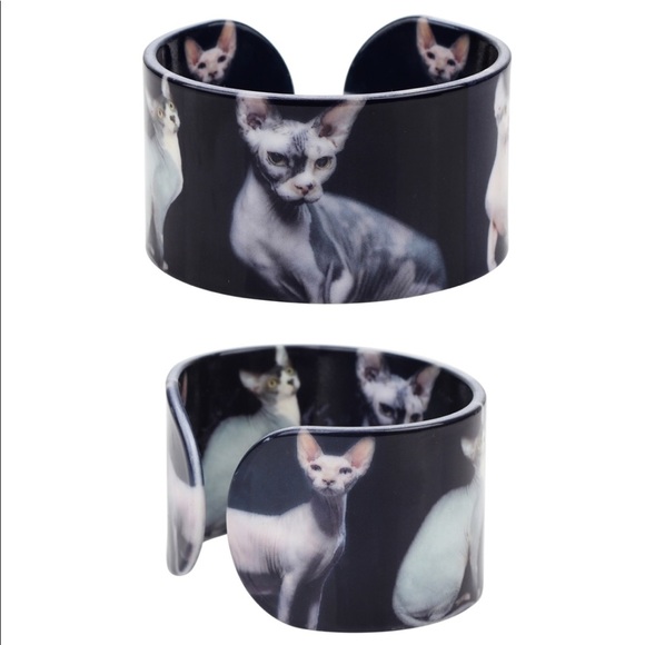 NWT Canadian Hairless Sphynx Cat Bracelet - Picture 2 of 10